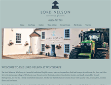 Tablet Screenshot of lordnelsonwinthorpe.co.uk